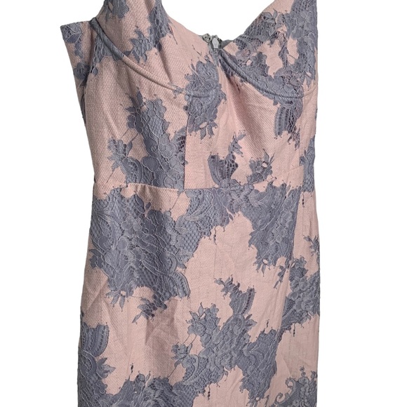 Storia Sleeveless Lace Mini Dress Size Small - Picture 10 of 12